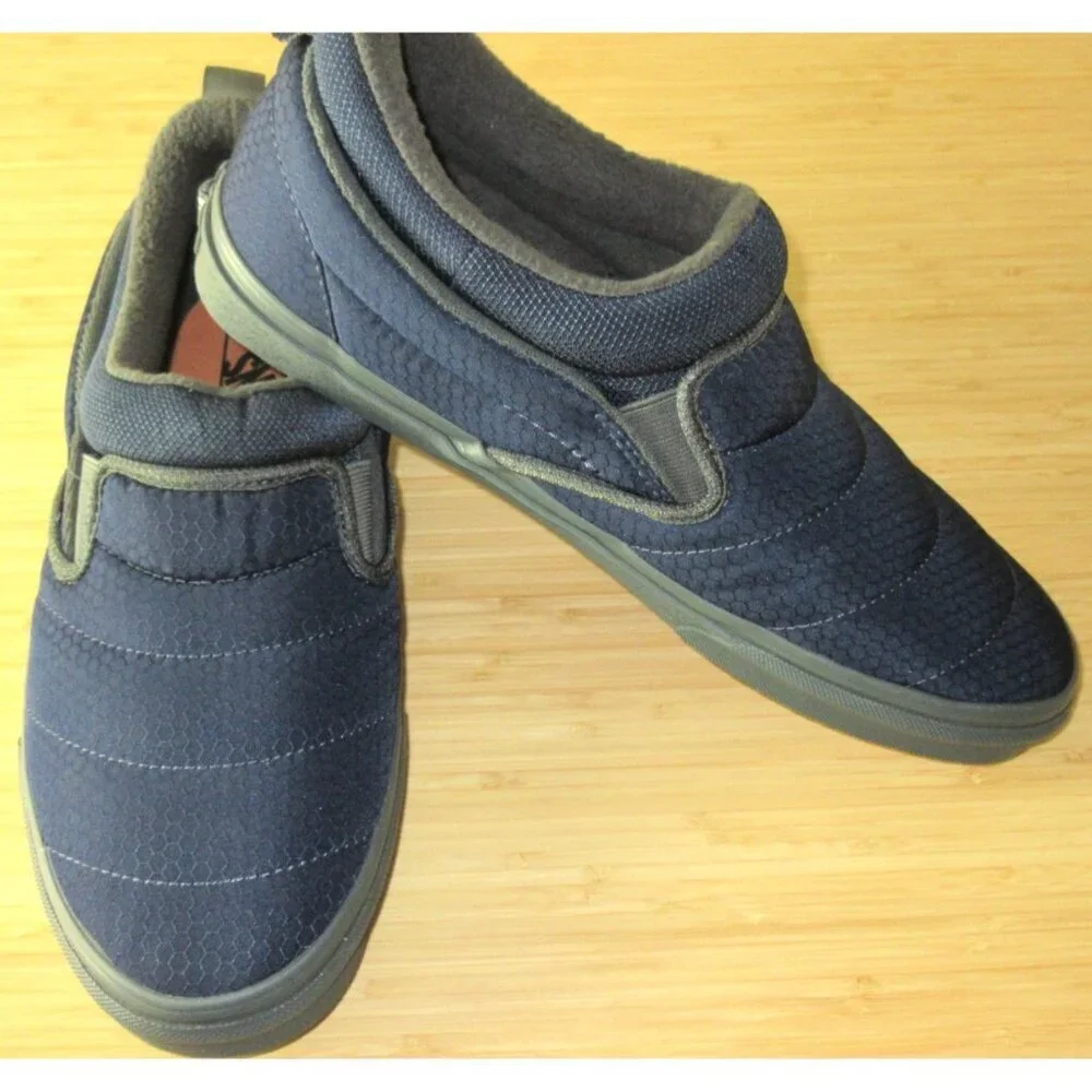 Vans Men's Slip On Mid Cozy Mesh Parisian Night Blue Sneaker Shoes Sizes NIB